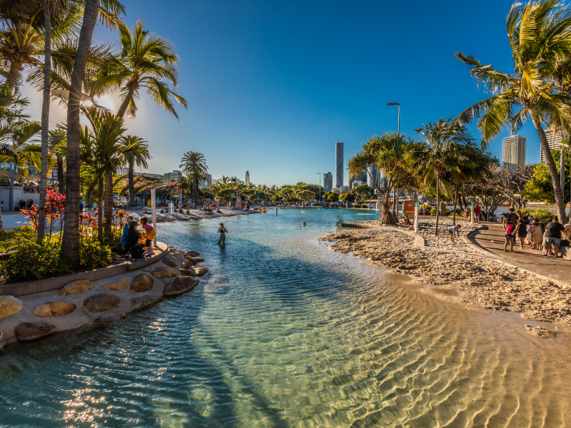 South Bank Parklands - places to go in brisbane 