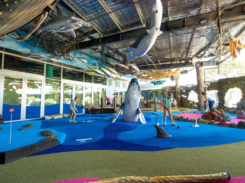 Undersea Putt & Play what to do in Brisbane indoor activities