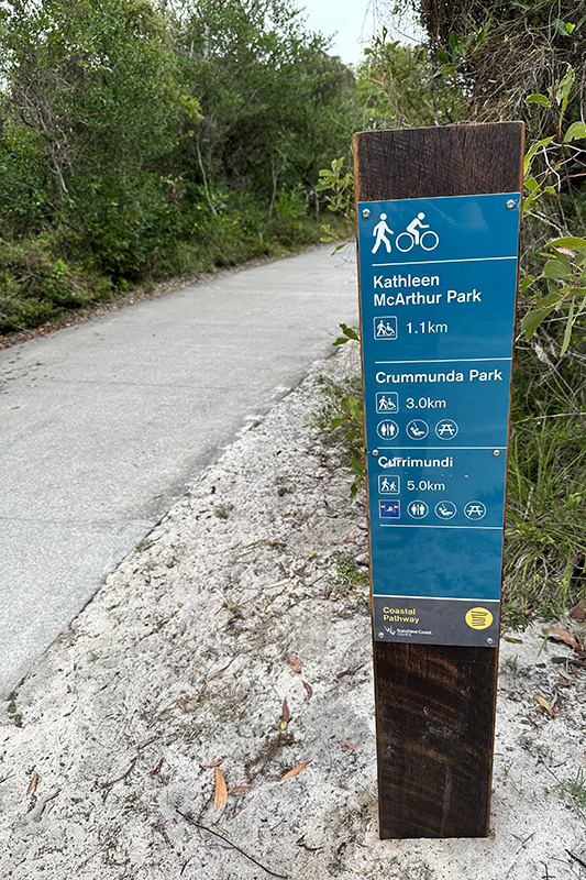 Beach track, Wurtulla, Sunshine Coast Beach track, Wurtulla, Sunshine Coast