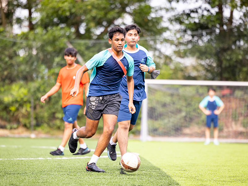 soccer match - boarding school British School KL