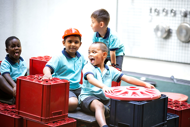good international schools Malaysia - British School KL boys pretend play
