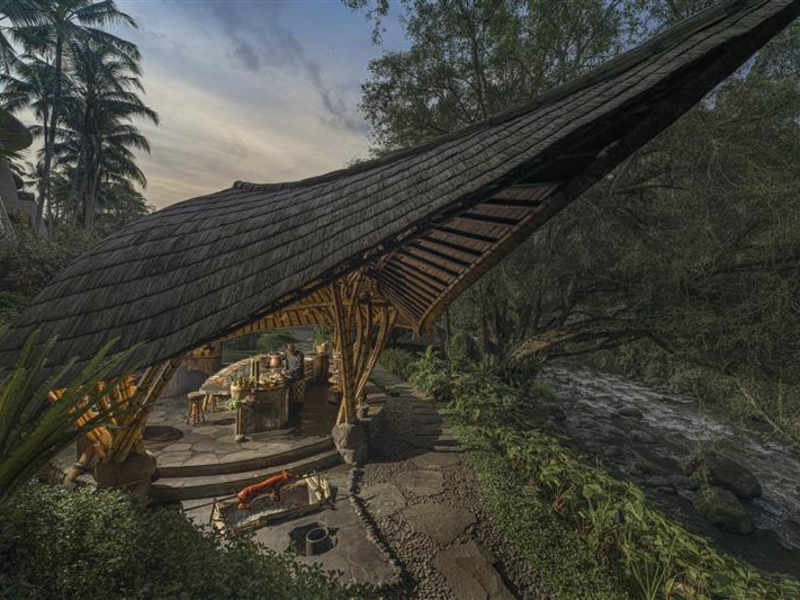 Mediterranean dinner at Riverside