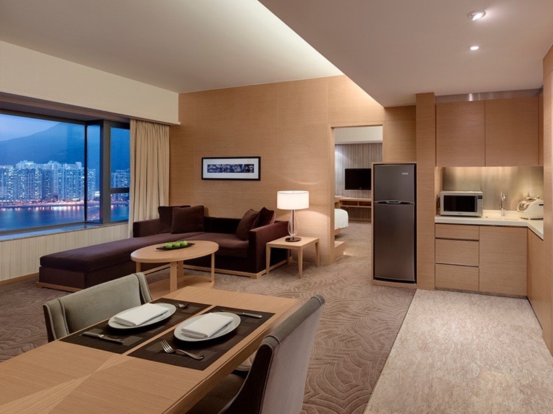 long stay hotels Hyatt two-bedroom apartments in hong kong