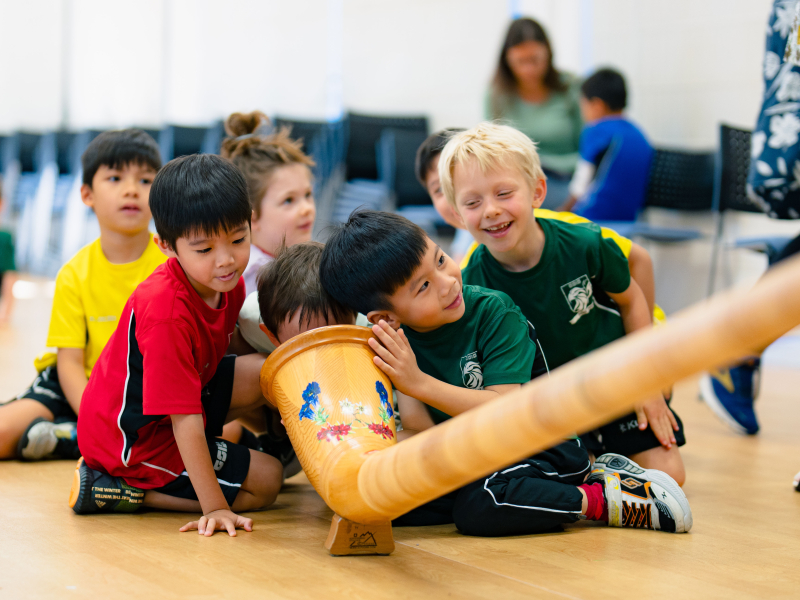 German-Swiss-International-School-Kindergarten-Swiss-Culture-Alphorn-Workshop
