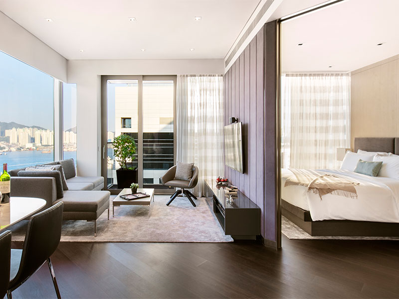 EAST Residences is a stylish option in Taikoo Place long stay hotels