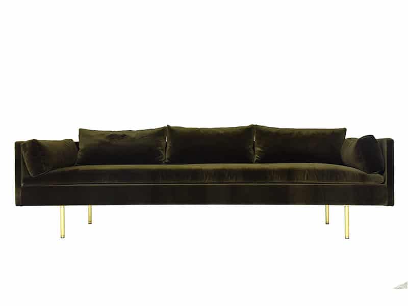 shopping in hong kong - OM Geneva Velvet Sofa $22,920