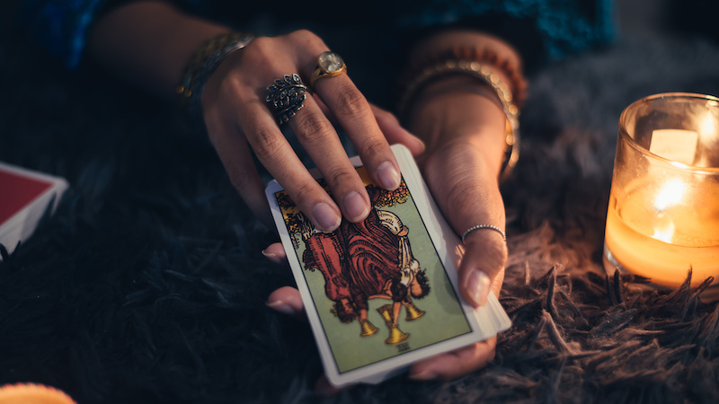 Halloween in Hong Kong tarot reading