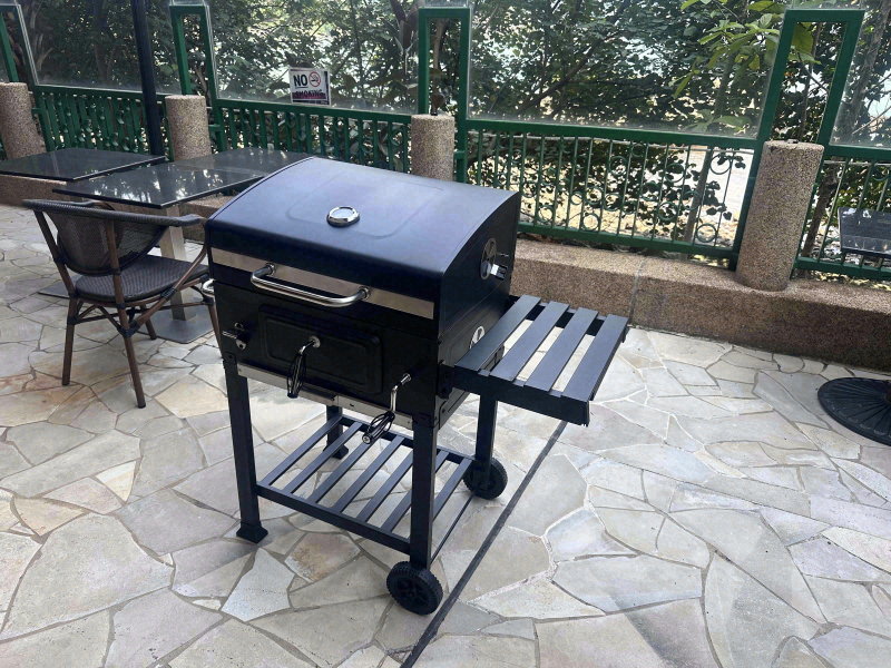 Chill Garden Charcoal BBQ Stone Patio