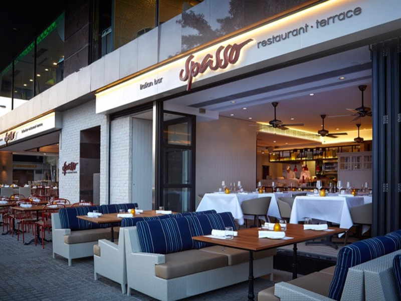 Spasso Italian restaurant in Hong Kong
