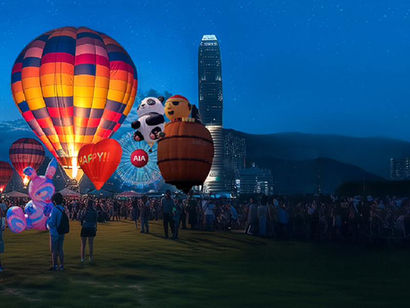 hot air ballon hong kong