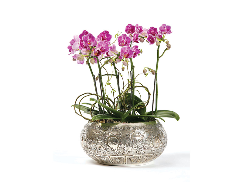 Asian decor - contemporary Cambodian silverware