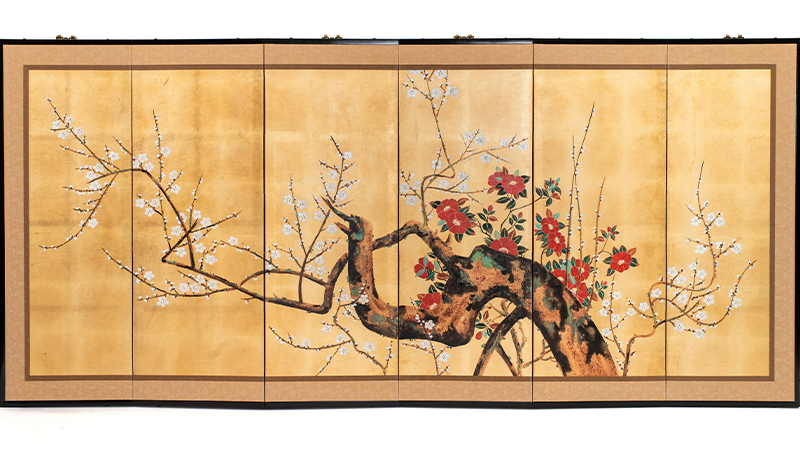 Asian decor - Japanese screens