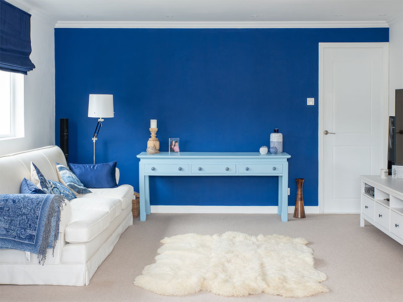 village house in Hong Kong - Blue lounge