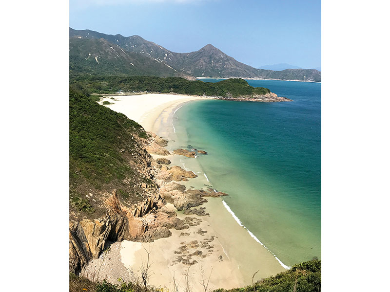 Hiking trails in Hong Kong