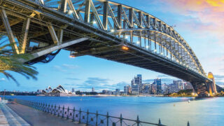 australia holiday sydney harbour bridge