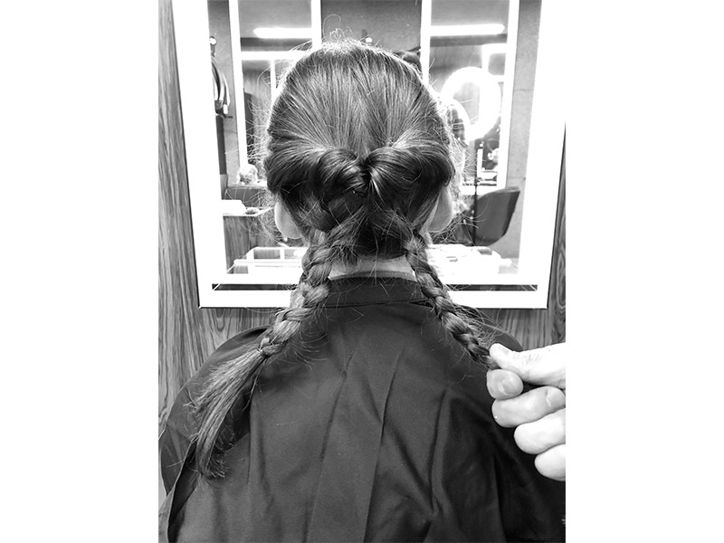 Kris-Cross Braids - step 3