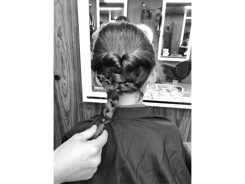 Kris-Cross Braids - step 4