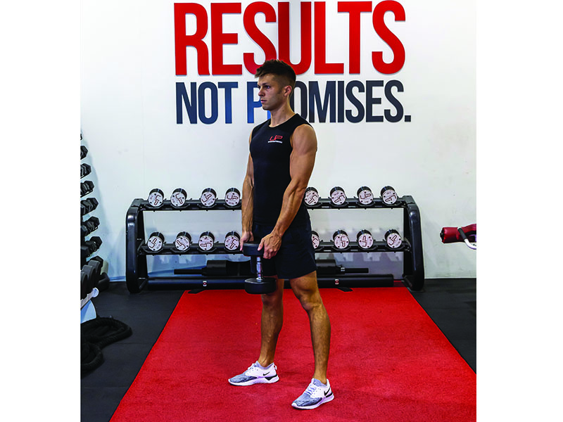 calorie burning workout - umbbell-Deadlift-
