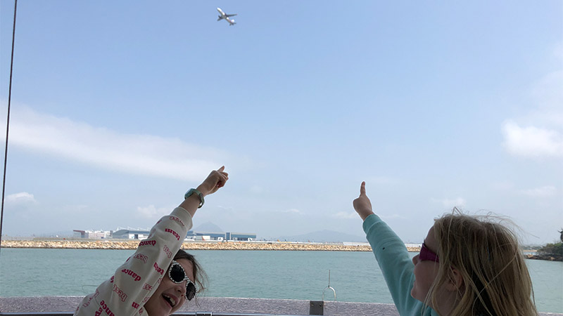 Kai Tak plane spotting