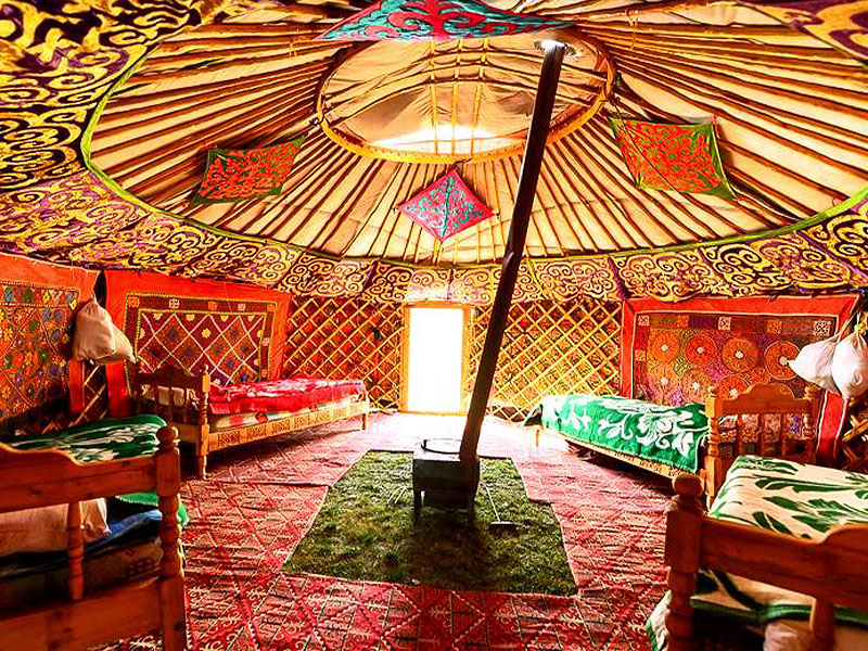 Mongolian yurt