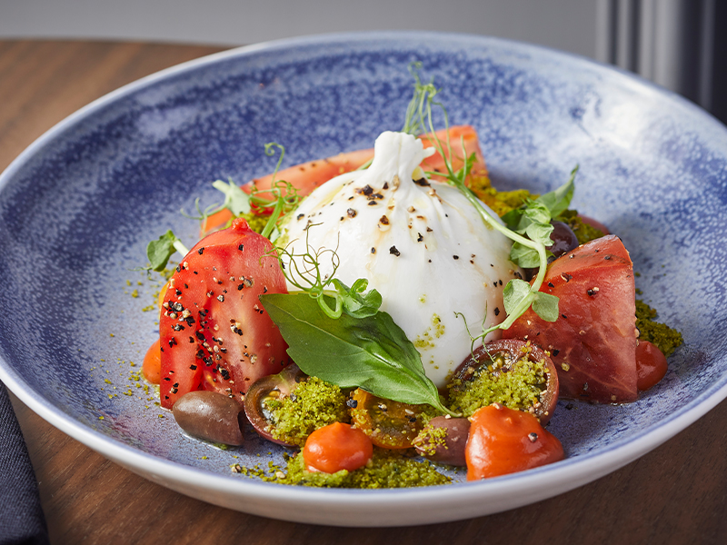 Burrata - Italian cuisine