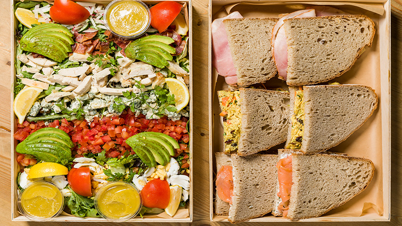 Le Pain Quotidien, junk boat catering