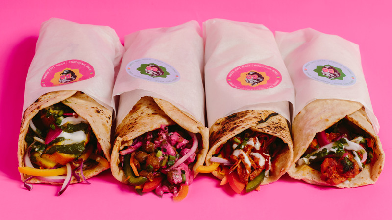 Indian street food in Hong Kong - Bengal Brothers Kati Rolls