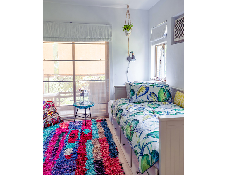 The Tepee Tribe founders Mui Wo home - bedroom