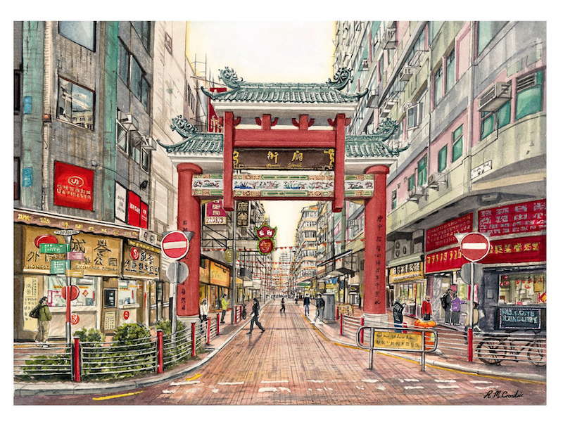 Hong Kong Artist Richard Crosbie