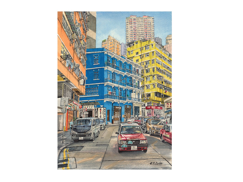 Hong Kong Artist Richard Crosbie