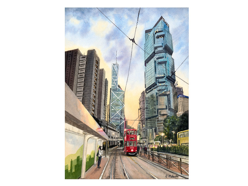 Hong Kong Artist Richard Crosbie
