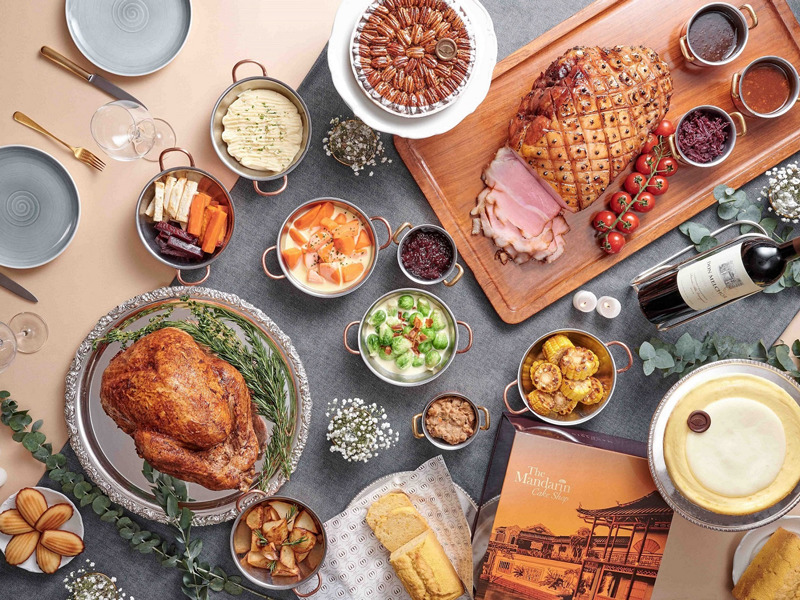 The Mandarin Cake Shop Thanksgiving feast