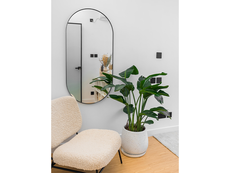 Home makeover, Causeway Bay flat - mirrors