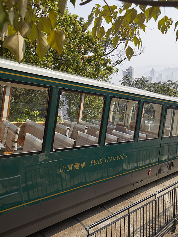 The Peak Tram - new colour profile