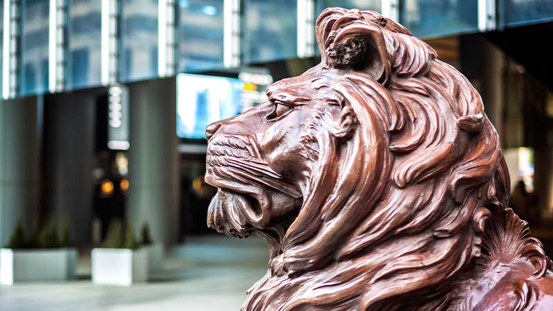 Hong Kong trivia - lion