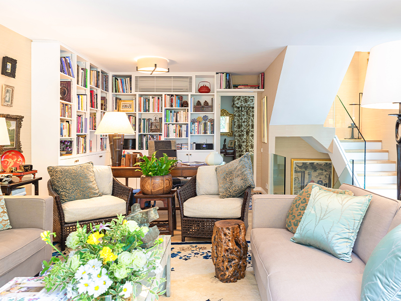 Sai Kung village house - living room