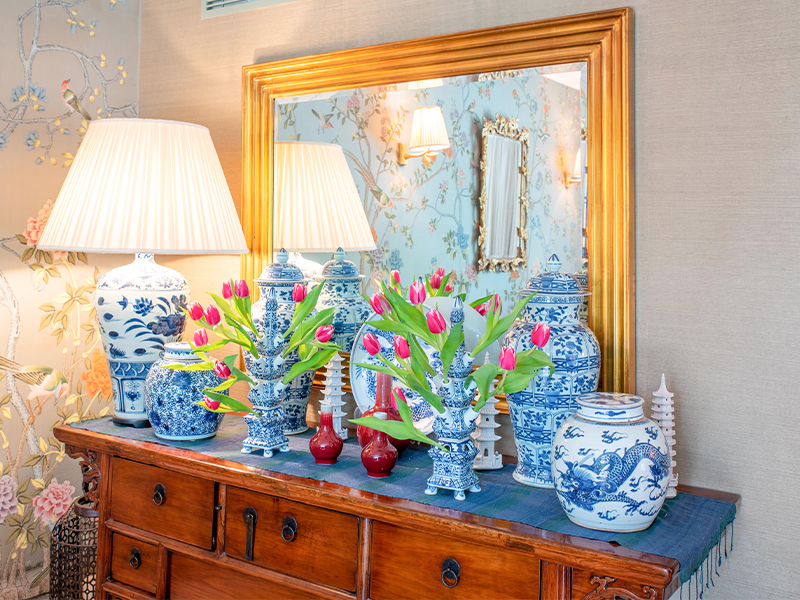 Sai Kung village house, Amanda Clarke of Altfield interiors - vases