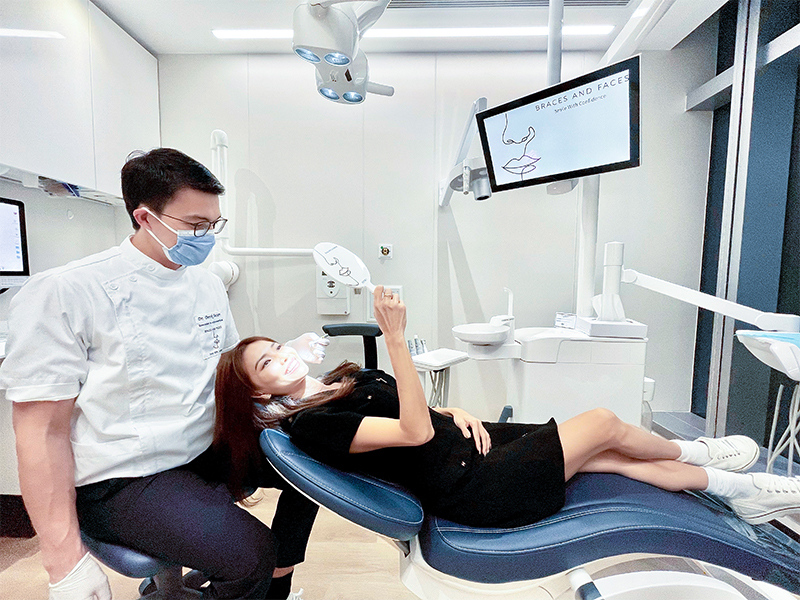 Children's teeth and braces