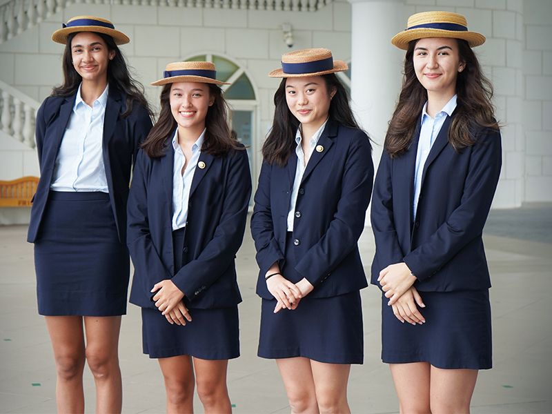 Harrow prefects for web article on learning to be a leader