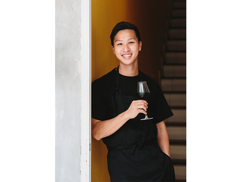 Chef at Pondi restaurant in Hong Kong, George Kwok