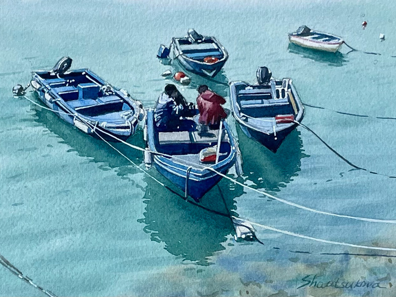 Hong Kong art by artist Yulia Shautsukova