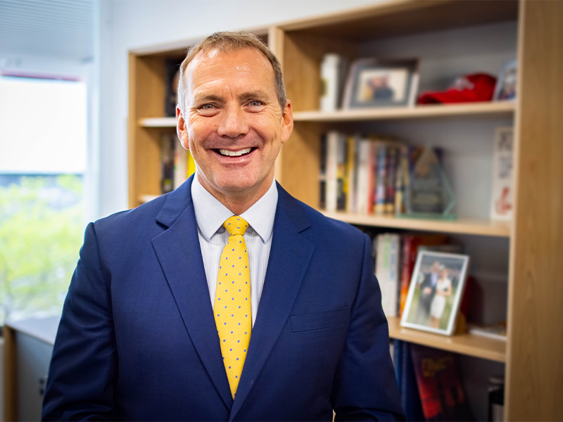 Mark Steed, Principal and CEO of Kellett British International School Hong Kong