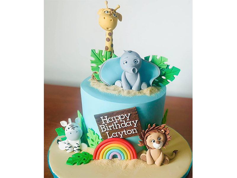 Birthday cake by Party Mate Cakes