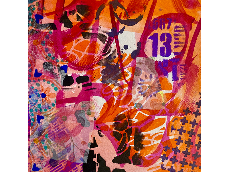 Lindsey McAlister, founder of HK Youth Arts Foundation - artwork