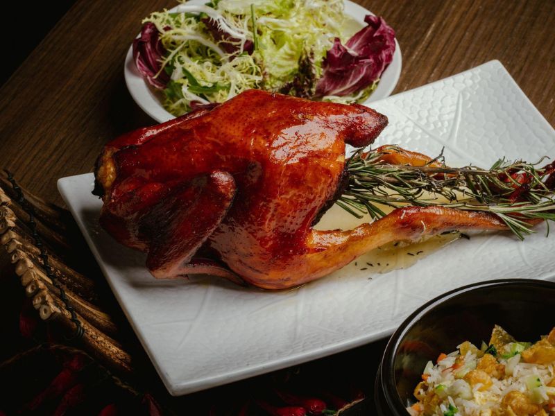 Thanksgiving dinner at Chilli Fagara in Hong Kong