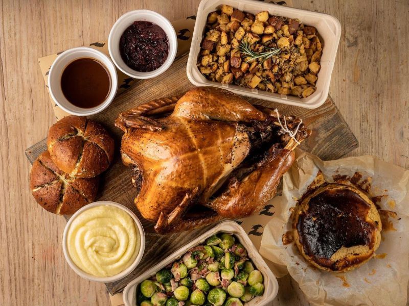 Thanksgiving turkey at Smoke & Barrel