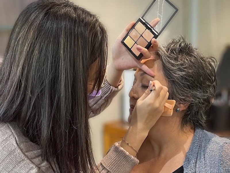 party hair, glow up tips, nail salon