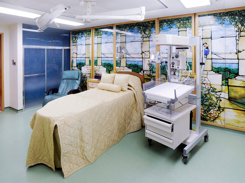 pregancy in Hong Kong - delivery suote at Matilda International Hospital