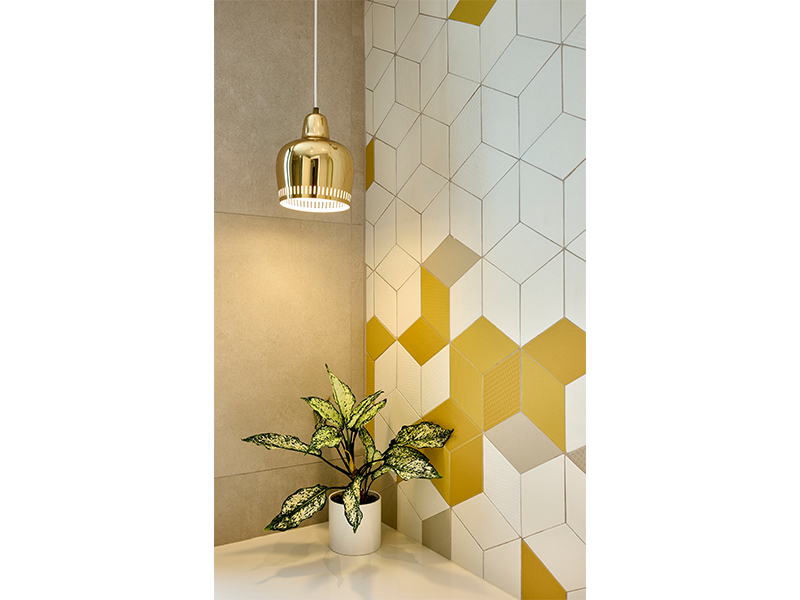 Interior design of village house in Yuen Long, Hong Kong - tiles