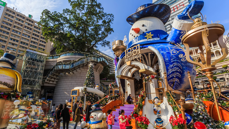 Christmas Day in Hong Kong